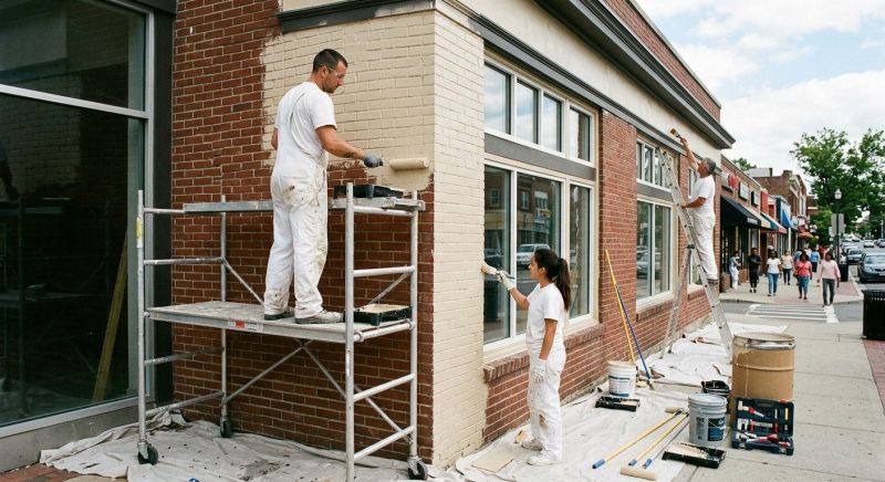 Commercial Concrete Painting in Longmont, CO